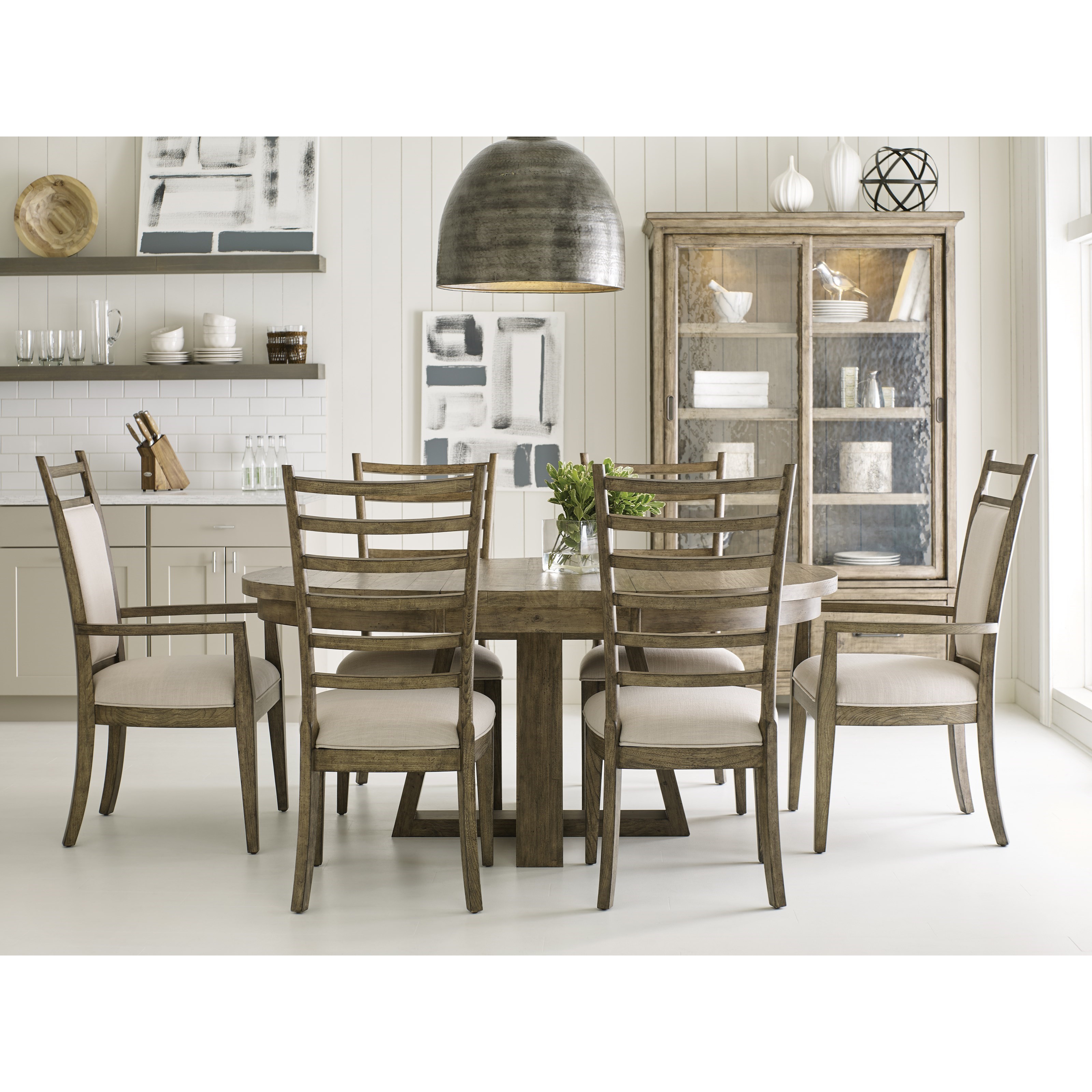 Kincaid Furniture Plank Road Formal Dining Room Group Johnny Janosik